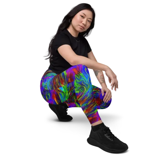 Inferno Flow on a Leggings with Pockets