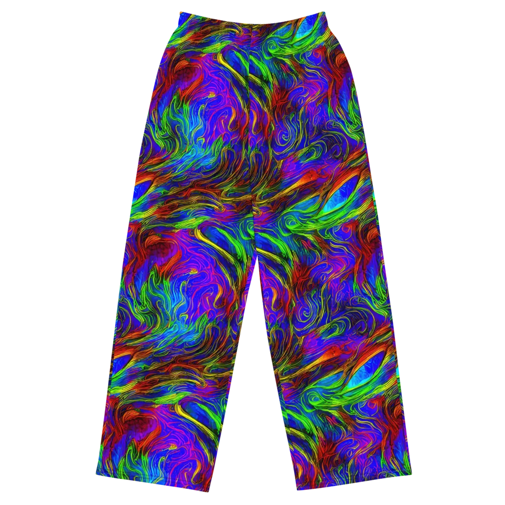 Inferno Flow on Wide-Leg Pants — Front
