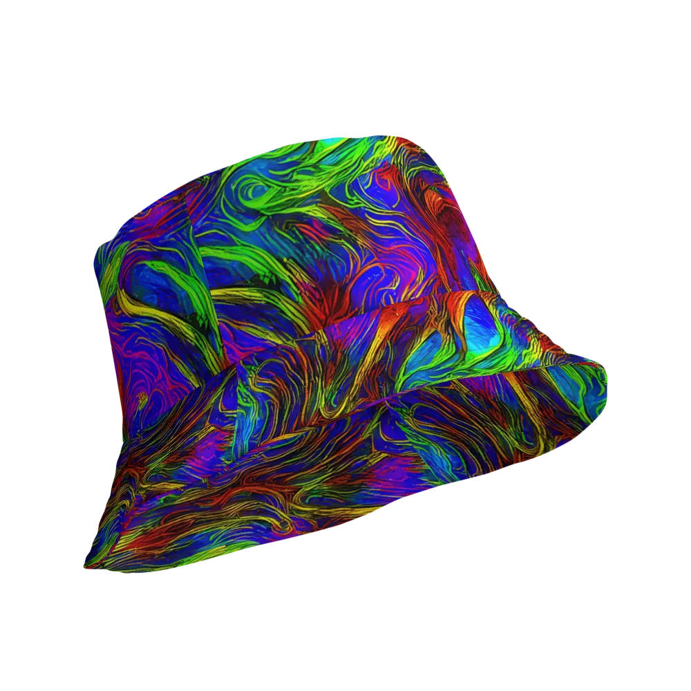 Inferno Flow on Reversible Bucket Hat — Product details Outside