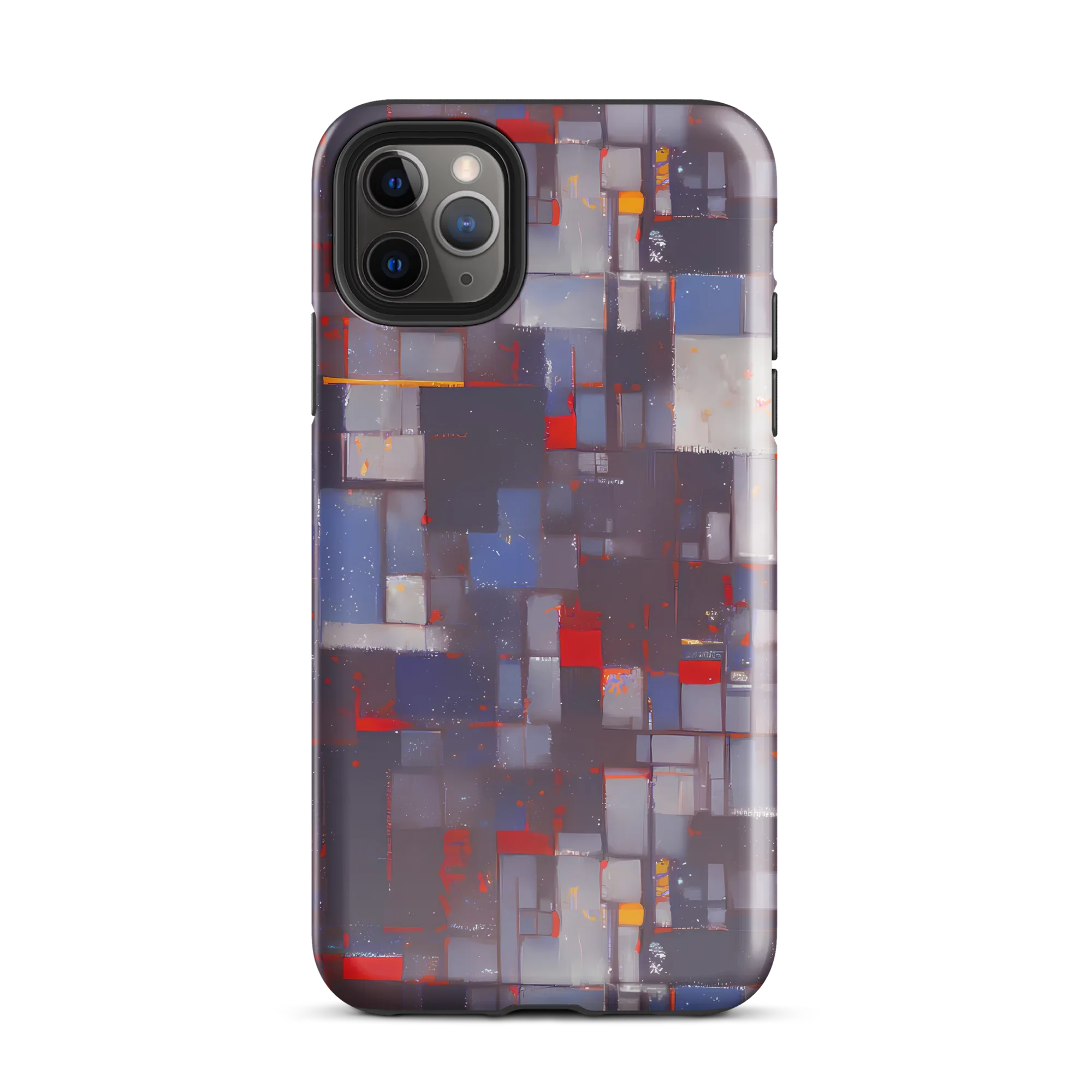 Cubist Rhythm on Tough Case for iPhone® — Front