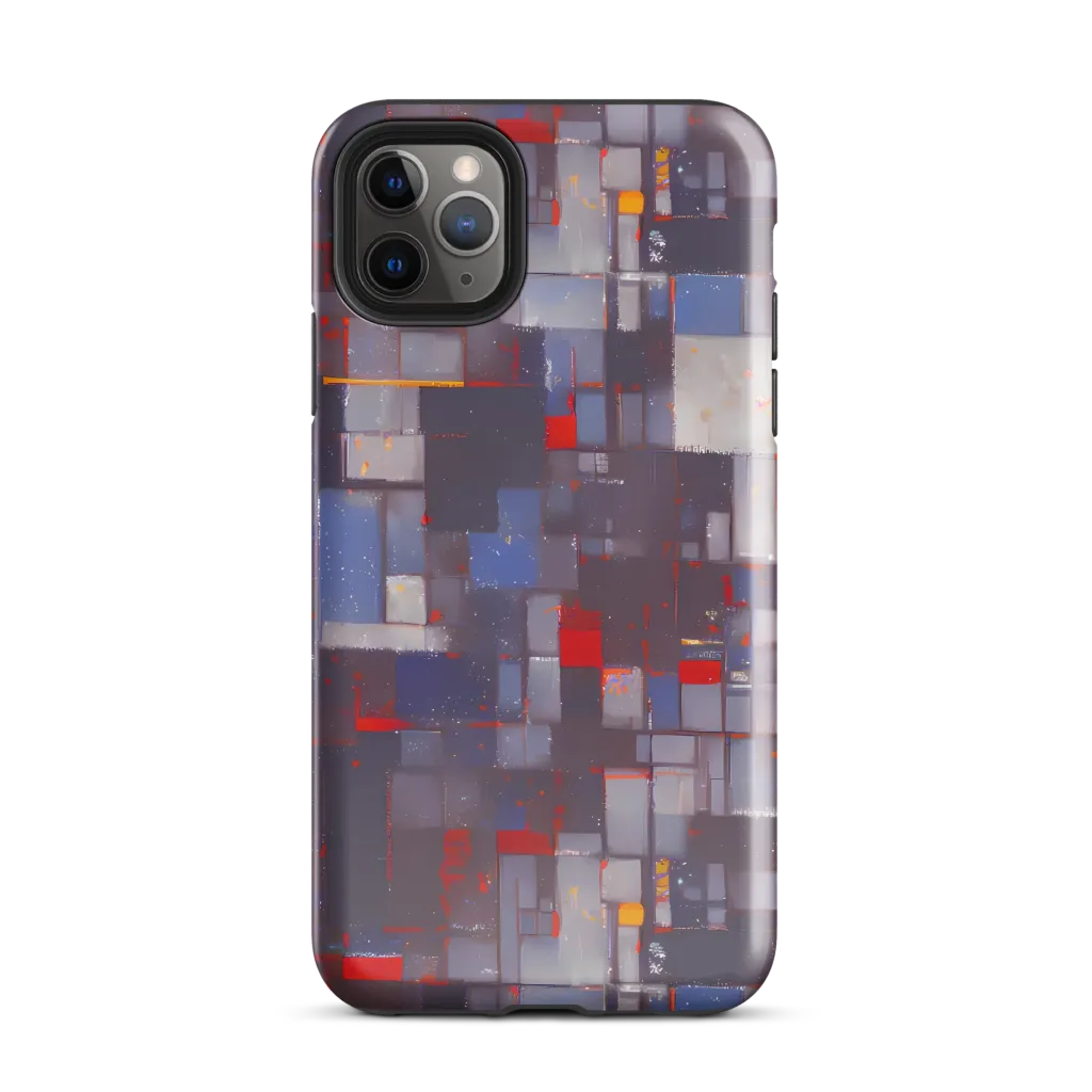 Cubist Rhythm on Tough Case for iPhone® — Front