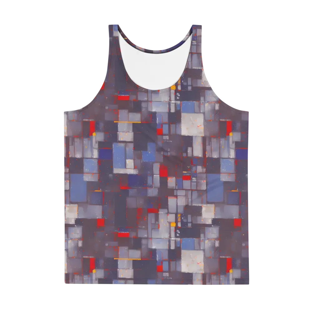 Cubist Rhythm on Men's Tank Top — Front