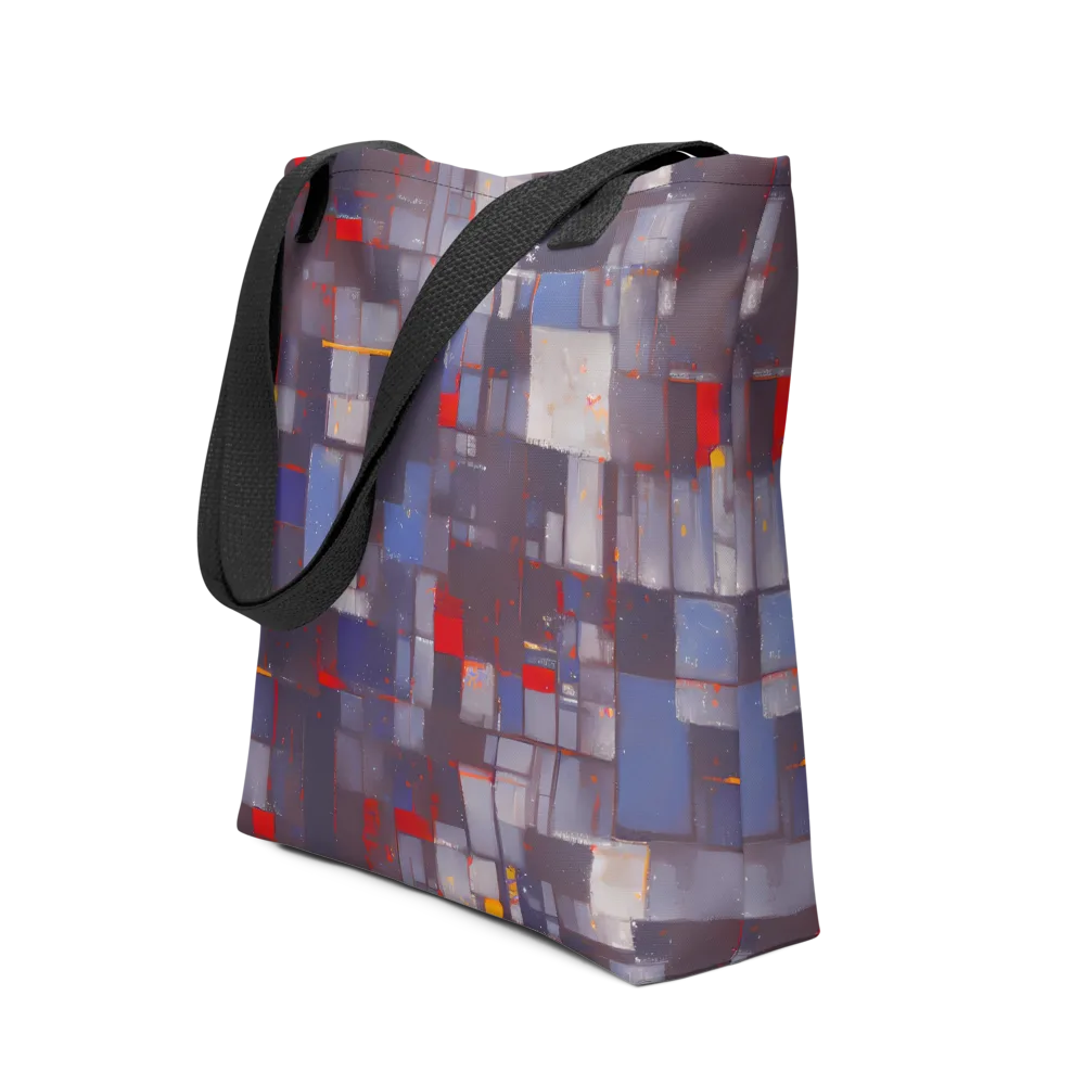 Cubist Rhythm on Tote Bag — Front