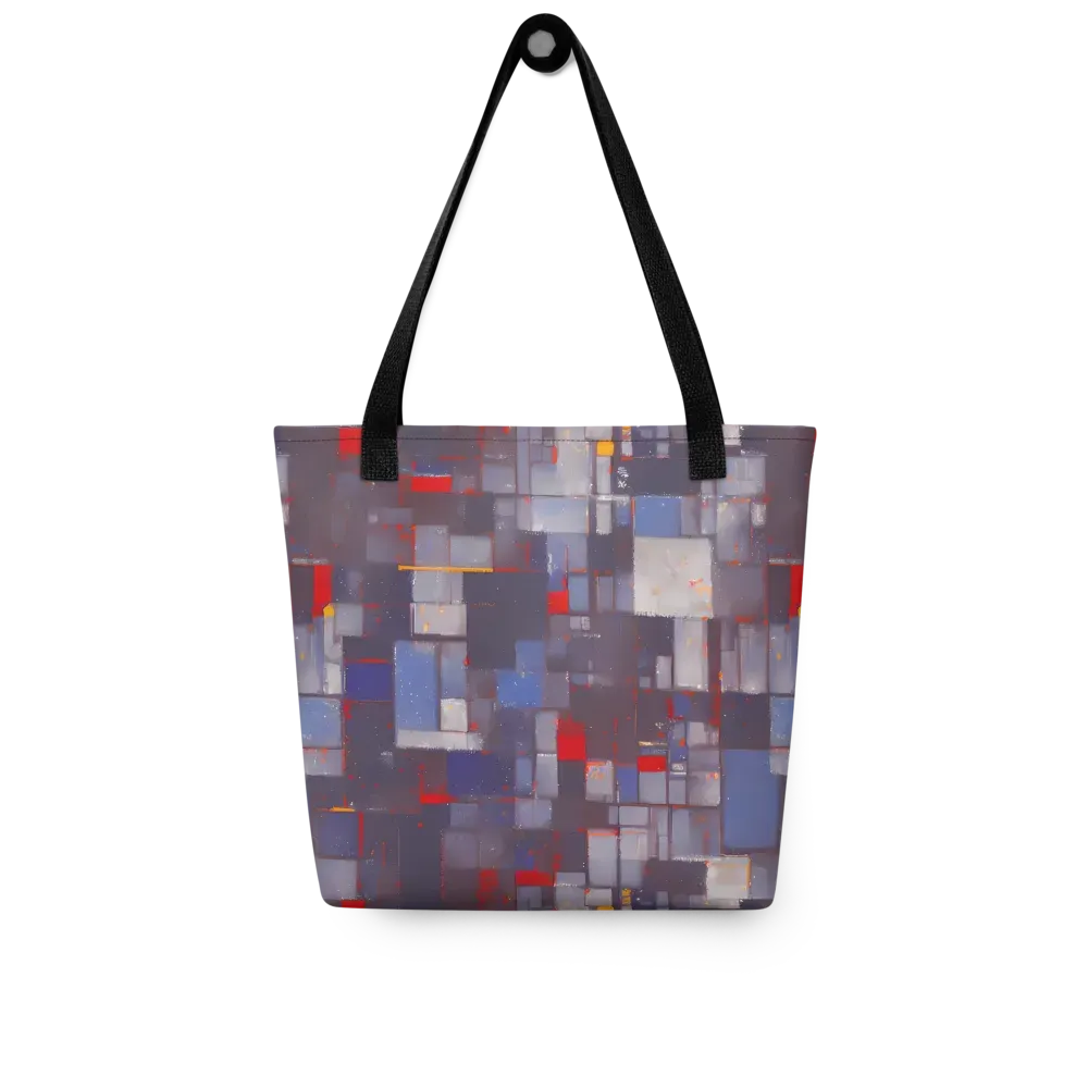 Cubist Rhythm on Tote Bag — Front