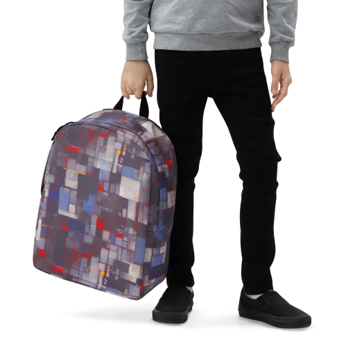 Cubist Rhythm on a Minimalist Backpack