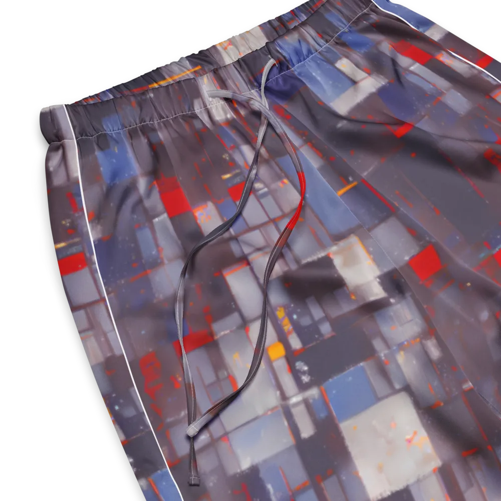 Cubist Rhythm on Women's Pajama Pants — Product details