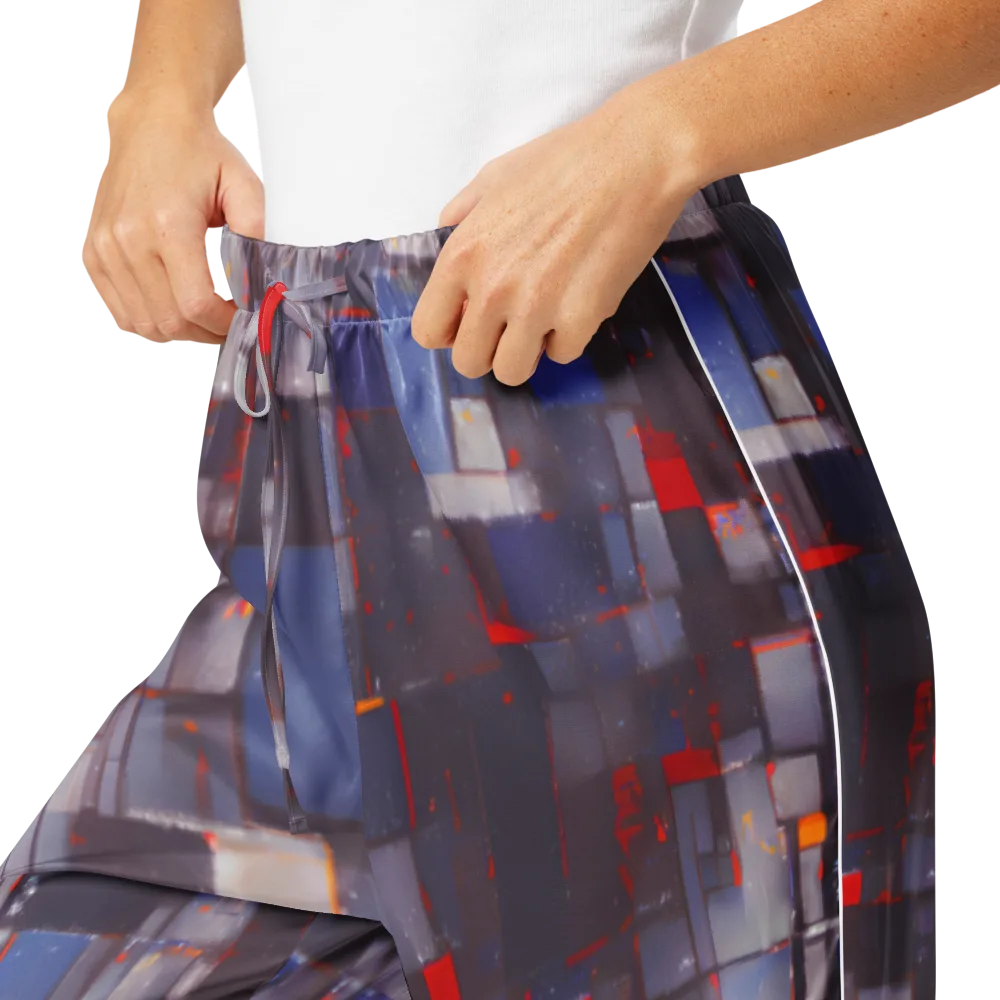 Cubist Rhythm on Women's Pajama Pants — Product details