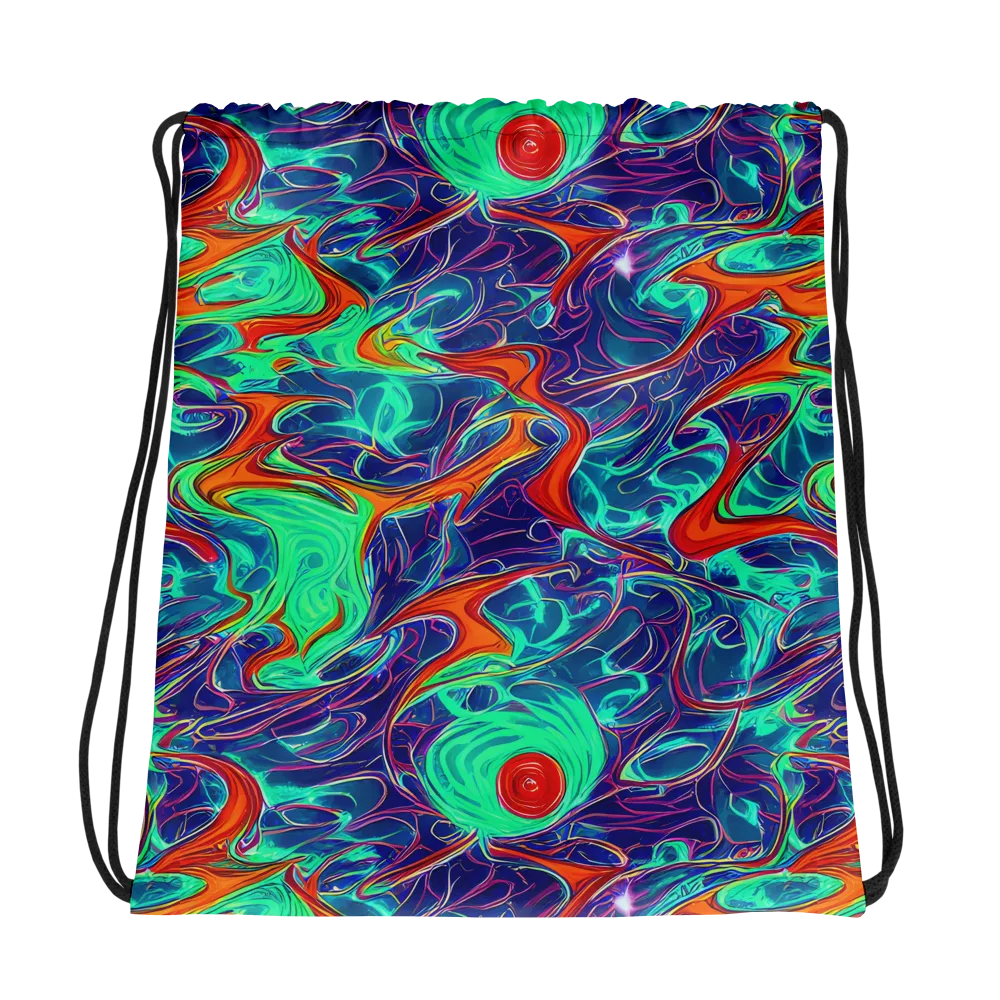 Cosmic Meltwater on Drawstring Bag — Photo