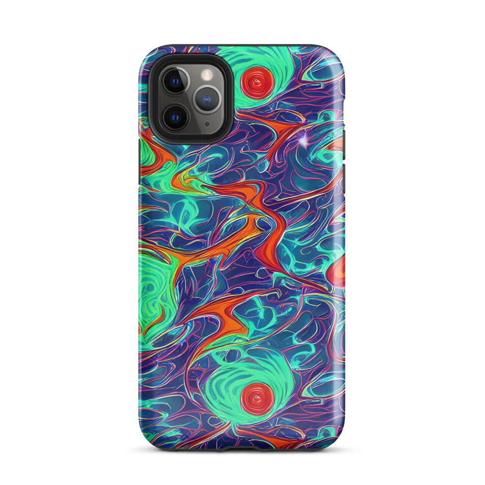 Cosmic Meltwater on Tough Case for iPhone® — Front