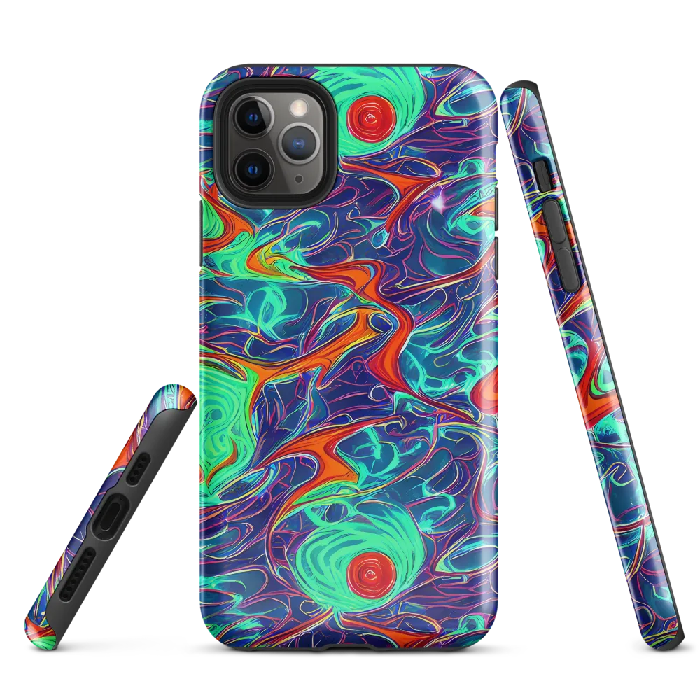Cosmic Meltwater on Tough Case for iPhone® — Front