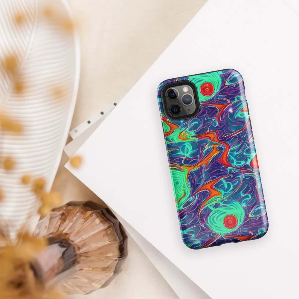 Cosmic Meltwater on Tough Case for iPhone® — Front