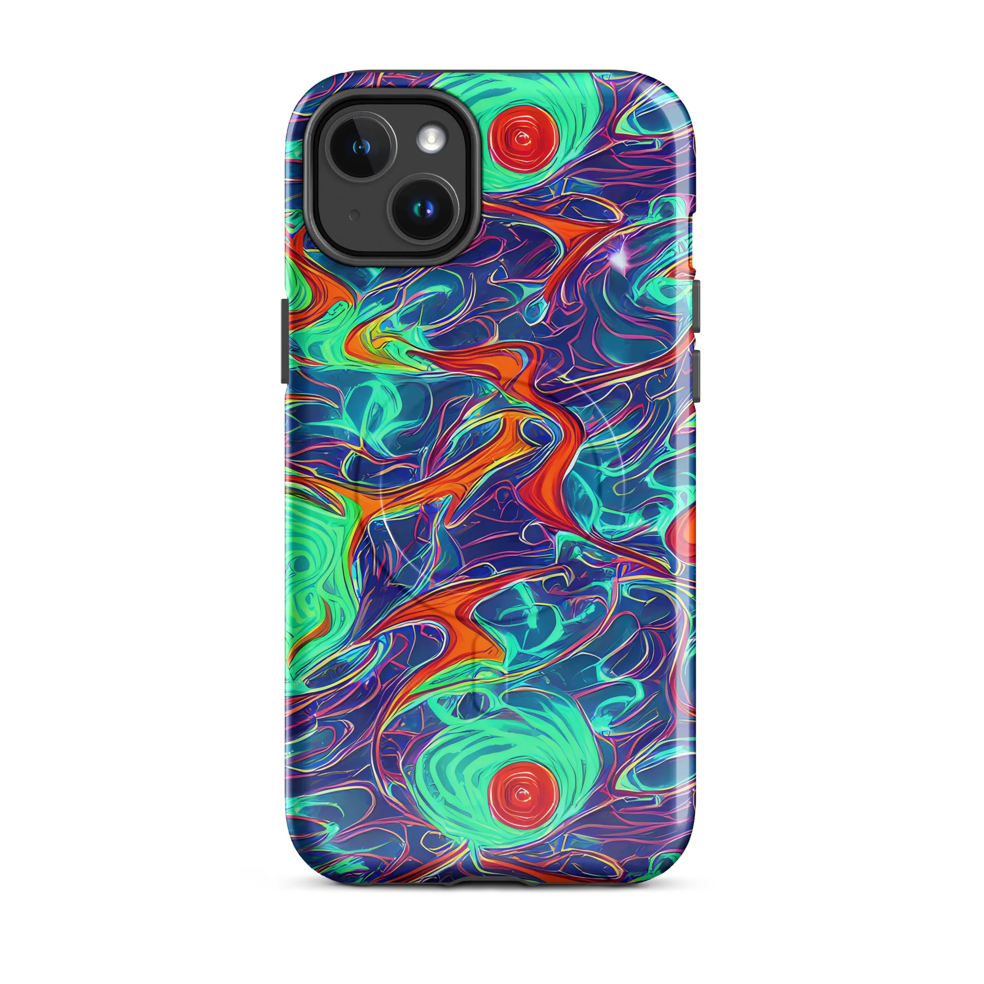 Cosmic Meltwater on MagSafe Tough Case for iPhone® — Front