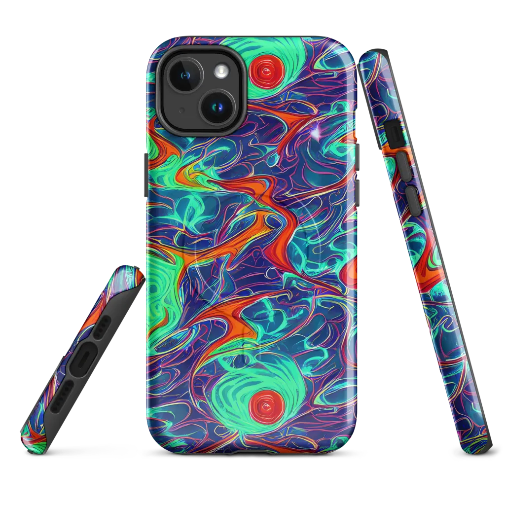 Cosmic Meltwater on MagSafe Tough Case for iPhone® — Front