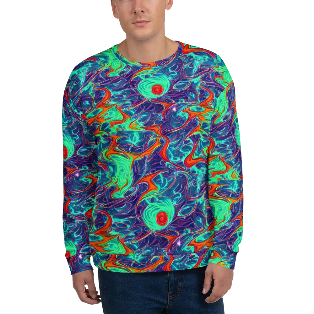 Cosmic Meltwater on Sweatshirt — Front