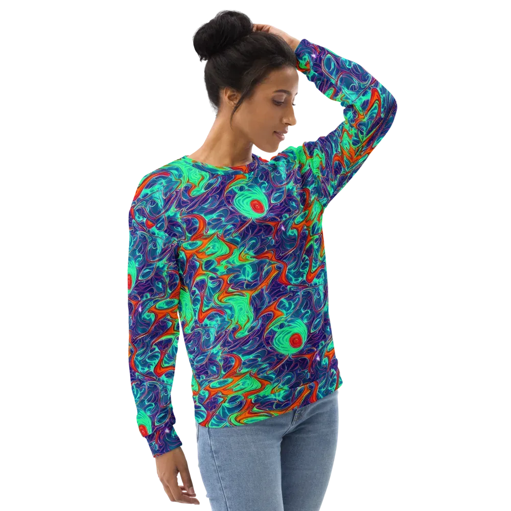 Cosmic Meltwater on Sweatshirt — Right Front