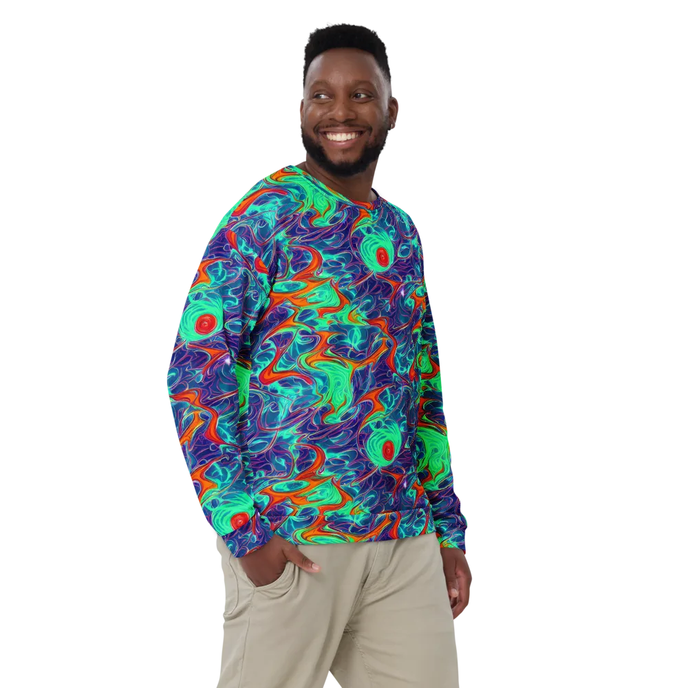 Cosmic Meltwater on Sweatshirt — Front