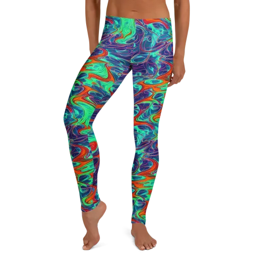 Cosmic Meltwater on a Leggings