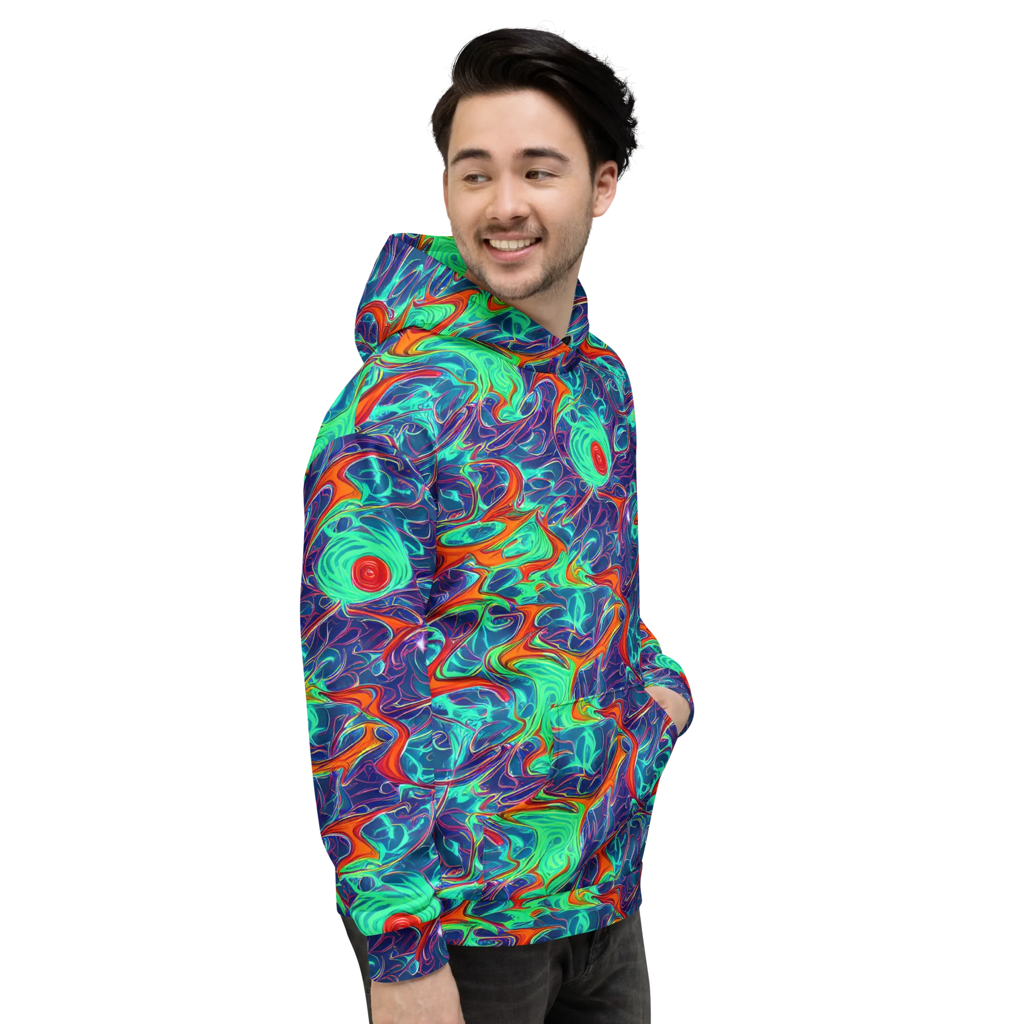 Cosmic Meltwater on Hoodie — Right