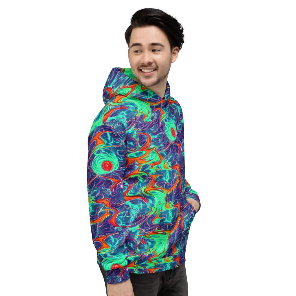 Cosmic Meltwater on Hoodie — Right