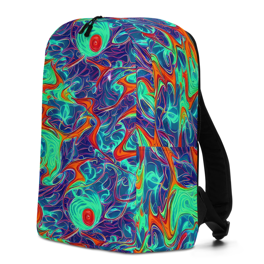 Cosmic Meltwater on Minimalist Backpack — Left