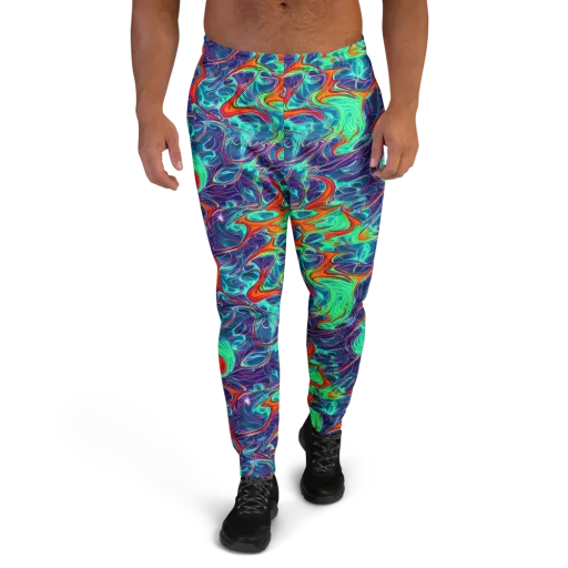 Cosmic Meltwater on a Men's Joggers