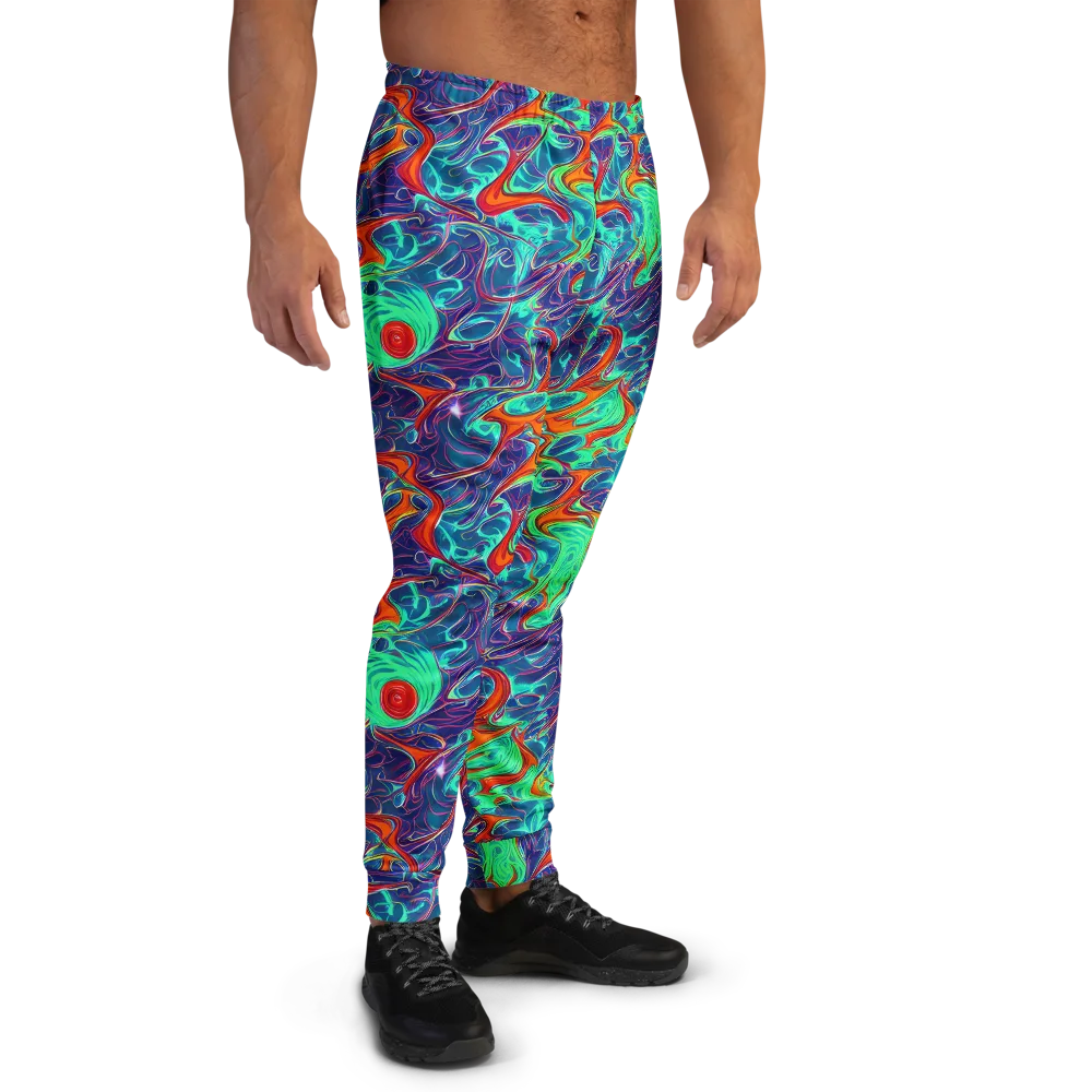 Cosmic Meltwater on Men's Joggers — Right