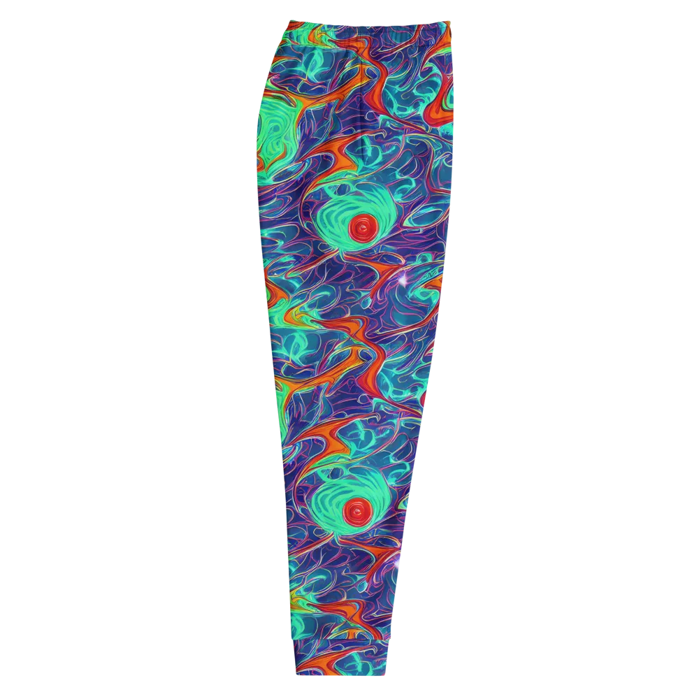 Cosmic Meltwater on Men's Joggers — Right