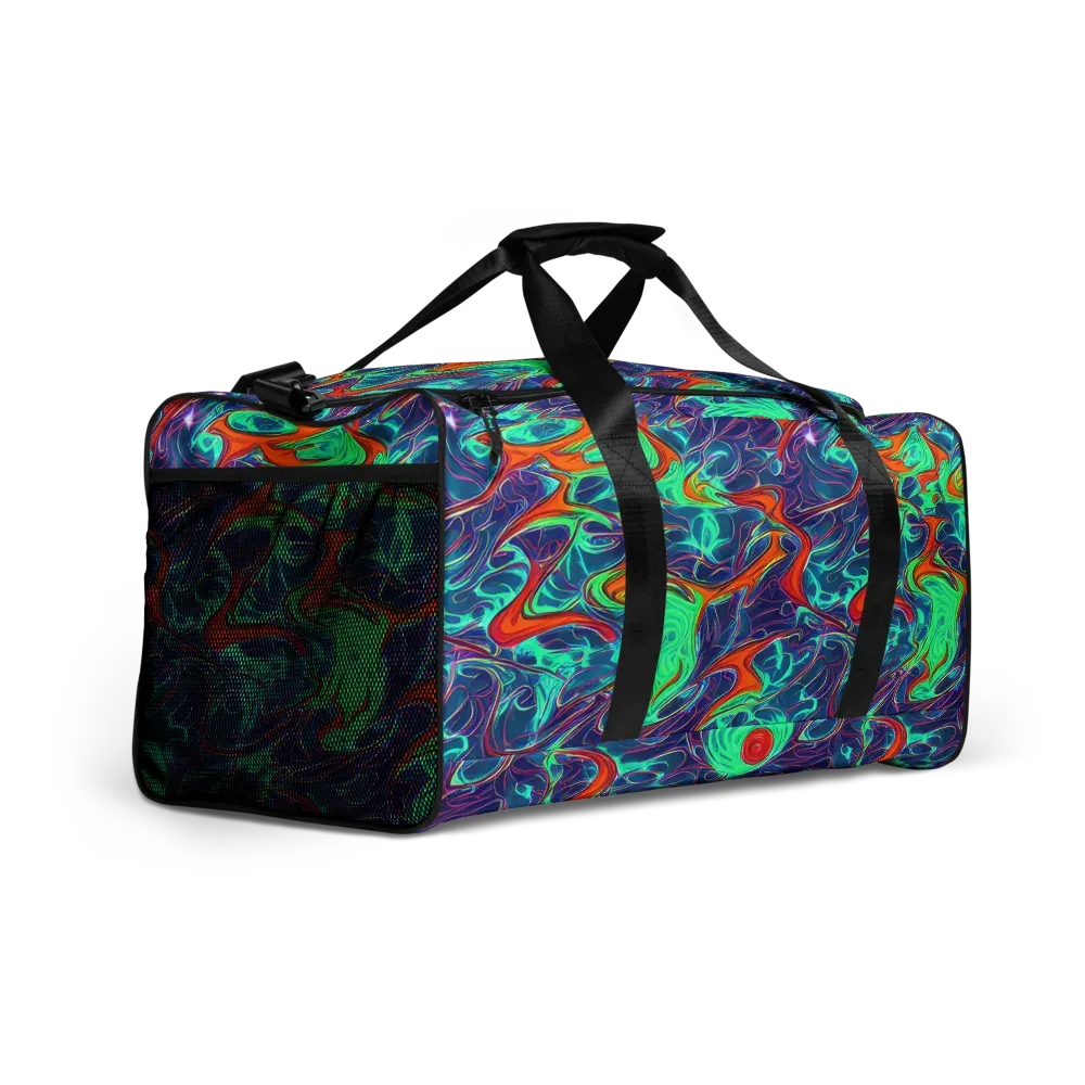 Cosmic Meltwater on Duffle Bag — Right Front