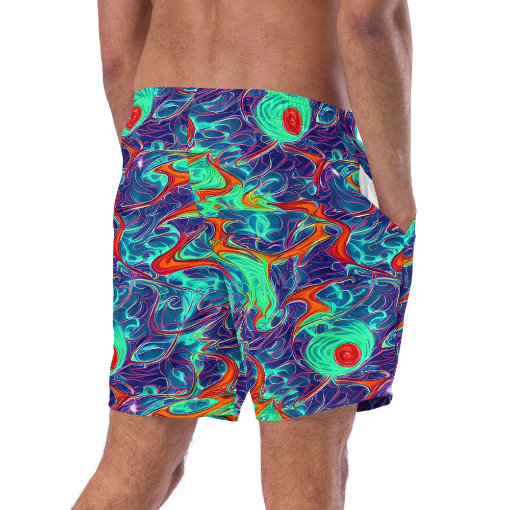 Cosmic Meltwater on Swim Trunks — Right Back