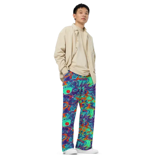 Cosmic Meltwater on a Wide-Leg Pants