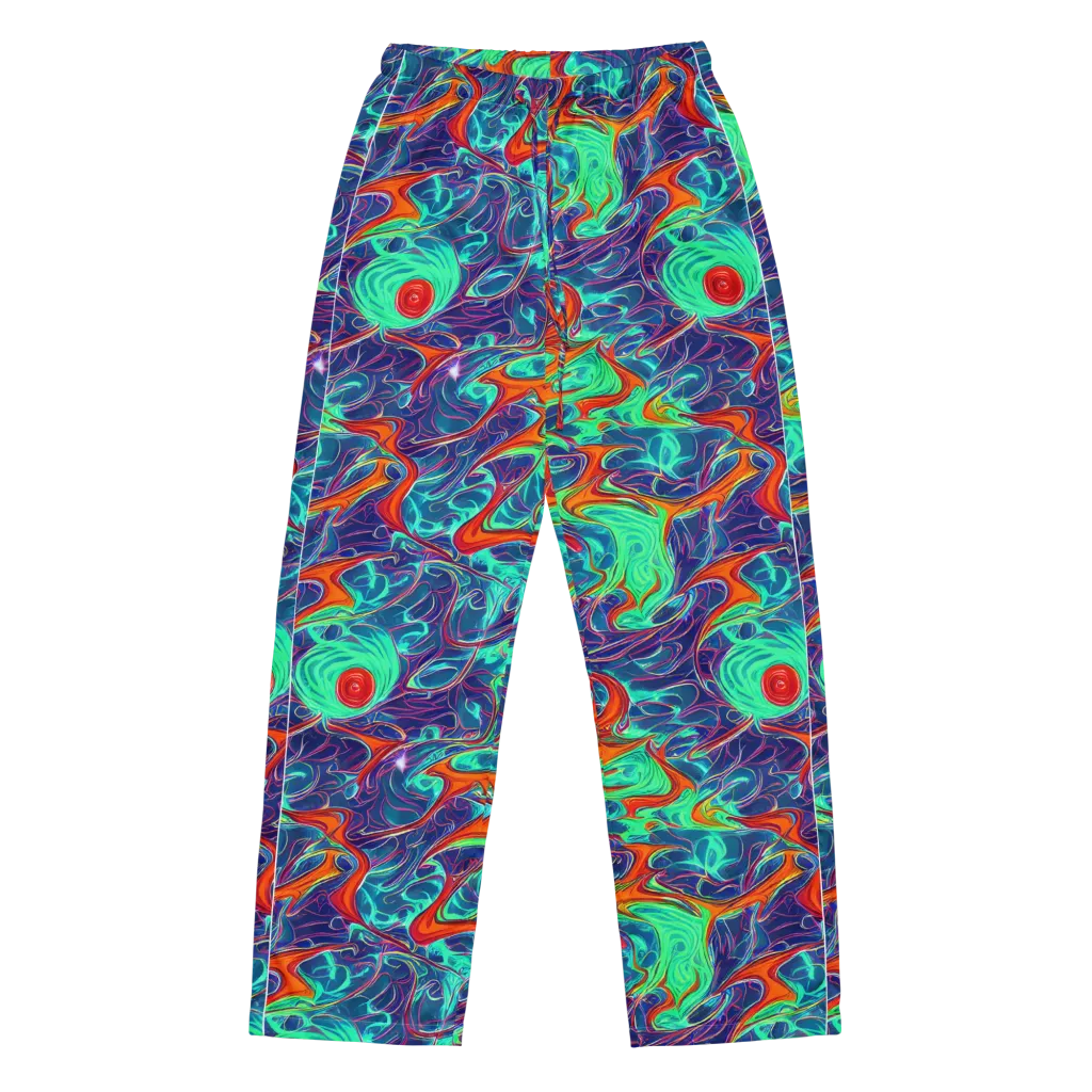 Cosmic Meltwater on Women's Pajama Pants — Front
