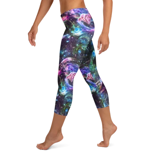 Vortex Spectrum on a Capri Leggings