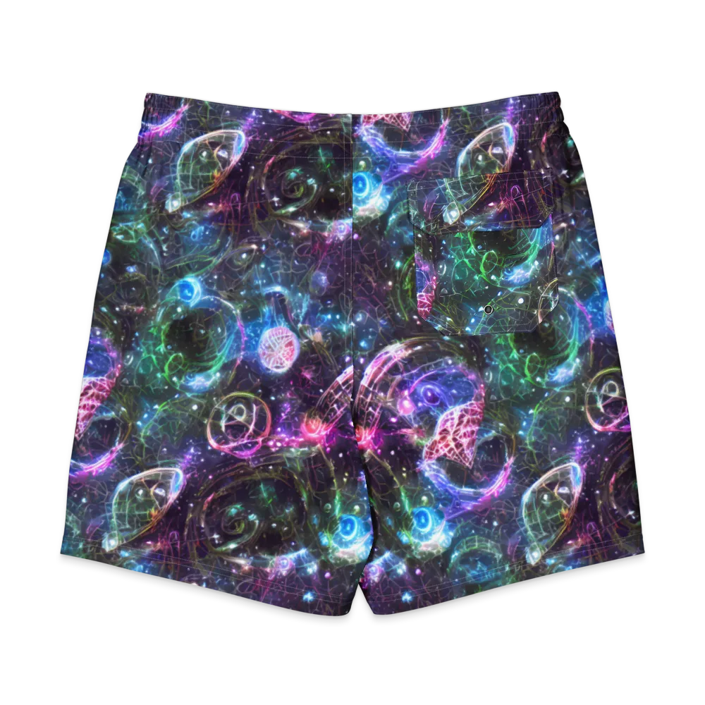Vortex Spectrum on Men's Board Shorts — Back