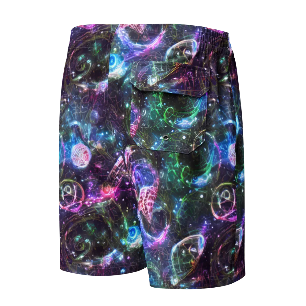 Vortex Spectrum on Men's Board Shorts — Back