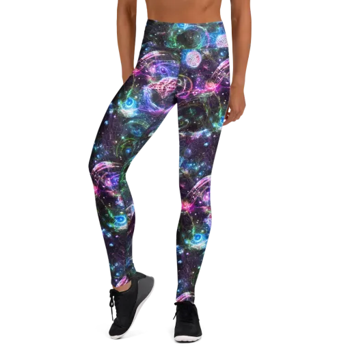 Vortex Spectrum on a Yoga Leggings