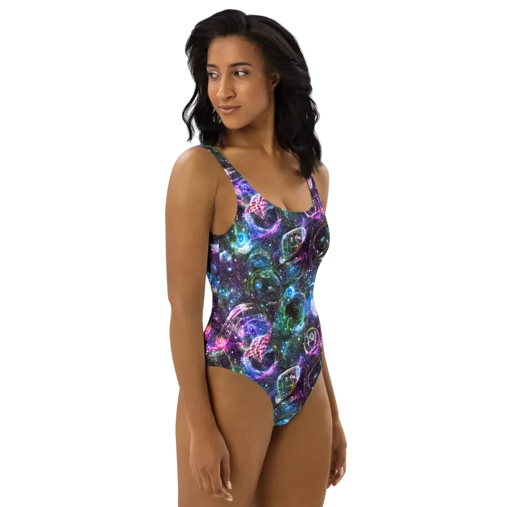Vortex Spectrum on One-Piece Swimsuit — Right