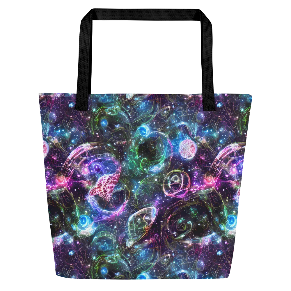 Vortex Spectrum on Large Tote Bag W/ Pocket — Front