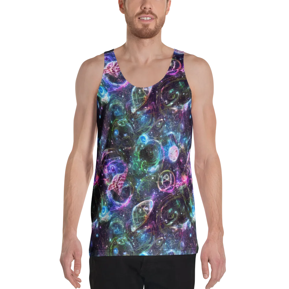 Vortex Spectrum on Men's Tank Top — Front