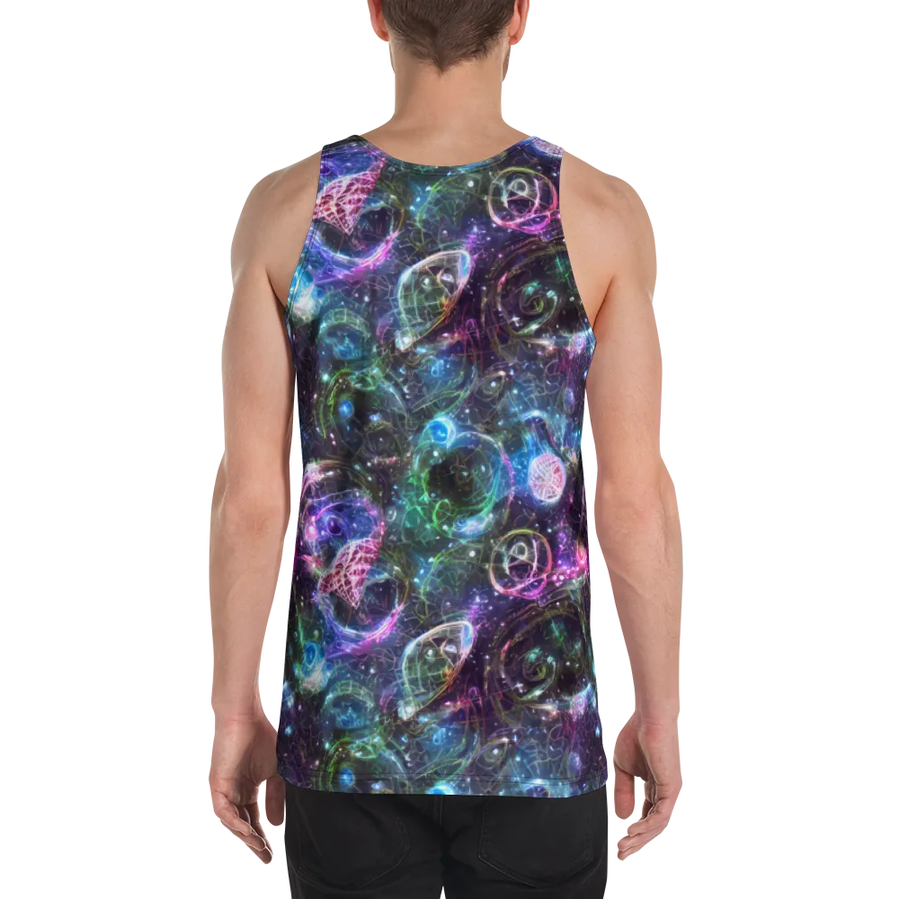 Vortex Spectrum on Men's Tank Top — Back