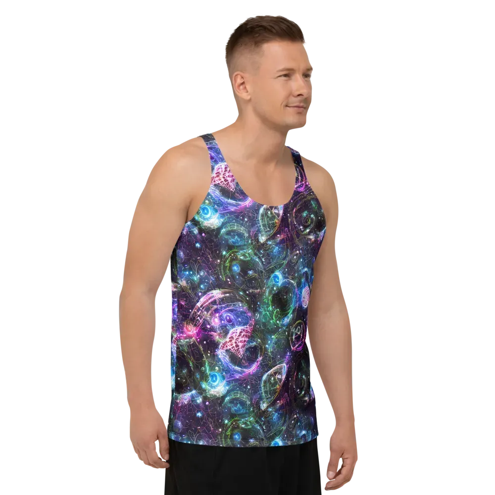 Vortex Spectrum on Men's Tank Top — Right Front