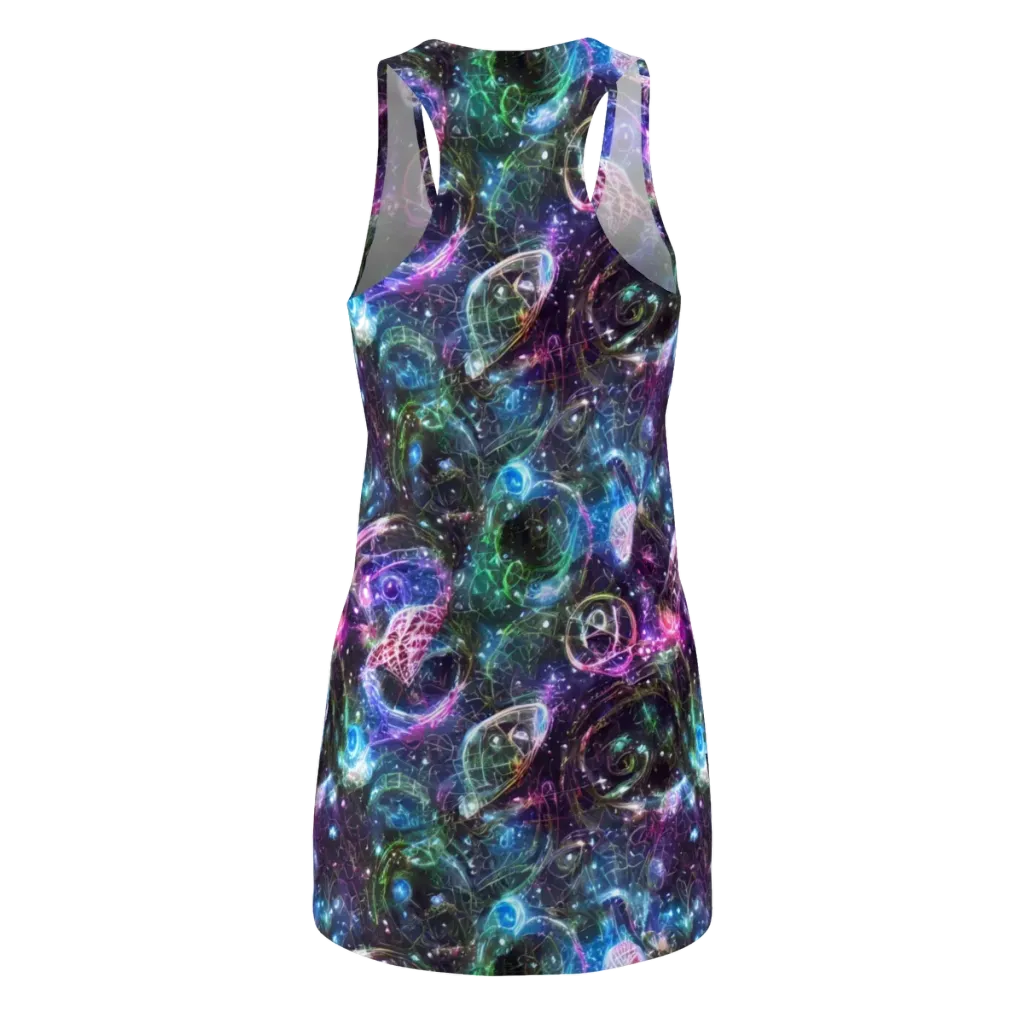 Vortex Spectrum on Racerback Dress — Back