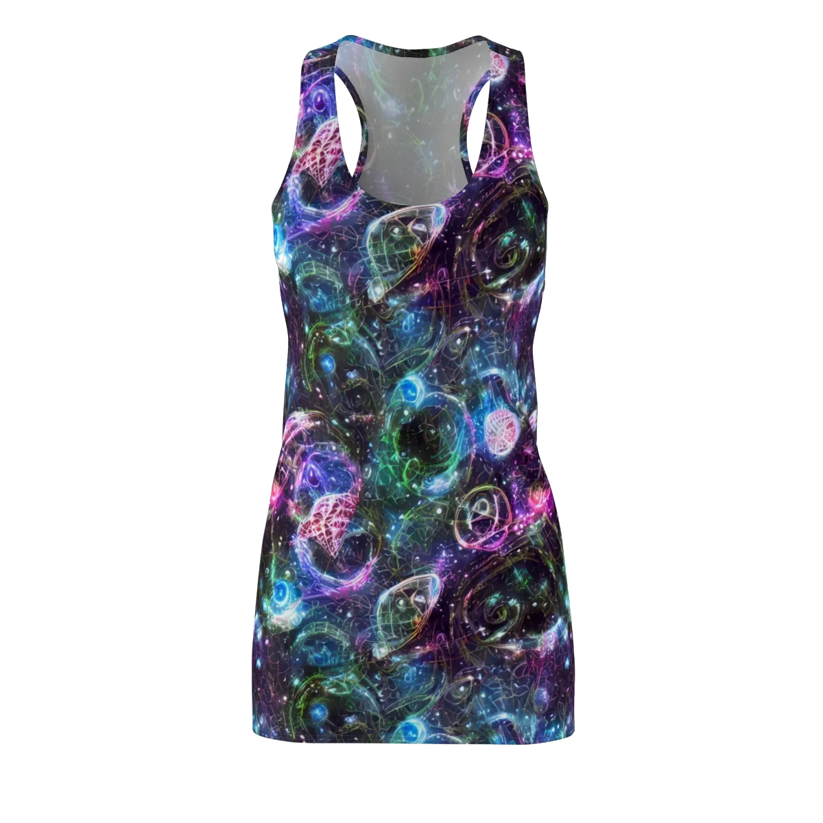 Vortex Spectrum on Racerback Dress — Front