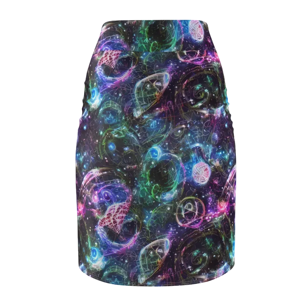 Vortex Spectrum on Pencil Skirt — Back