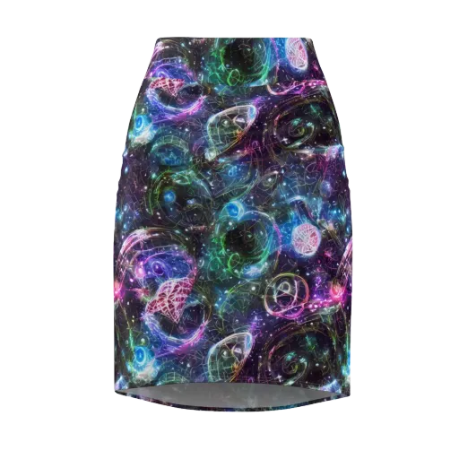 Vortex Spectrum on a Pencil Skirt