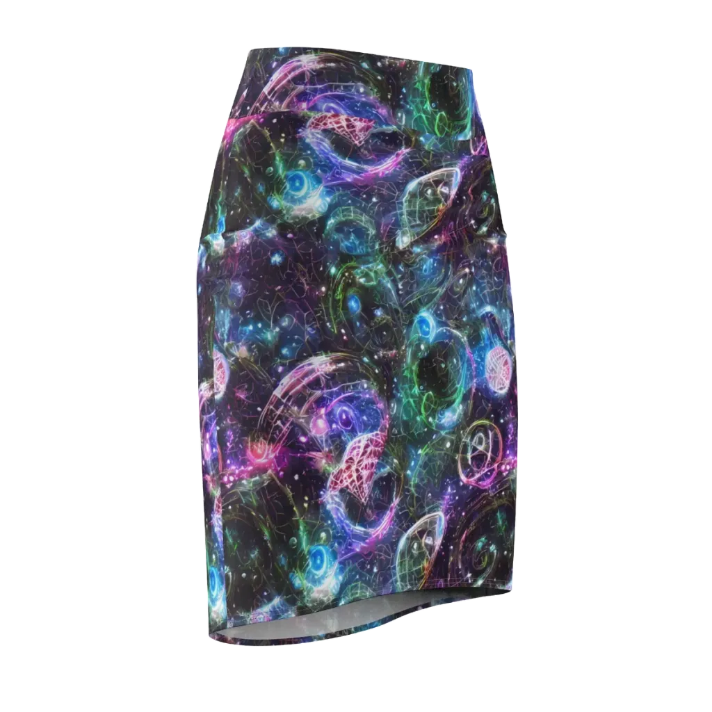 Vortex Spectrum on Pencil Skirt — Front Side