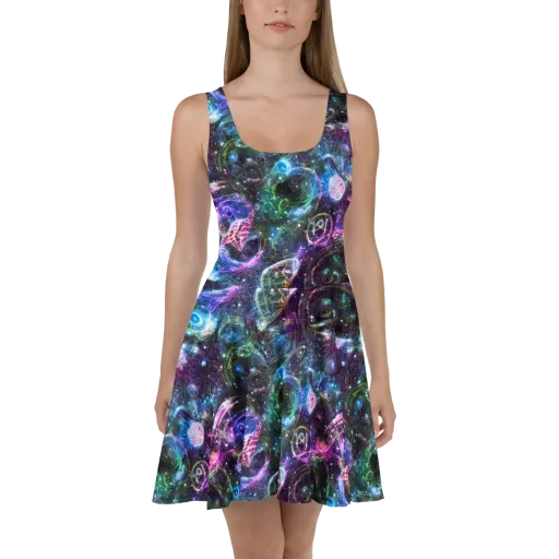 Vortex Spectrum on a Skater Dress