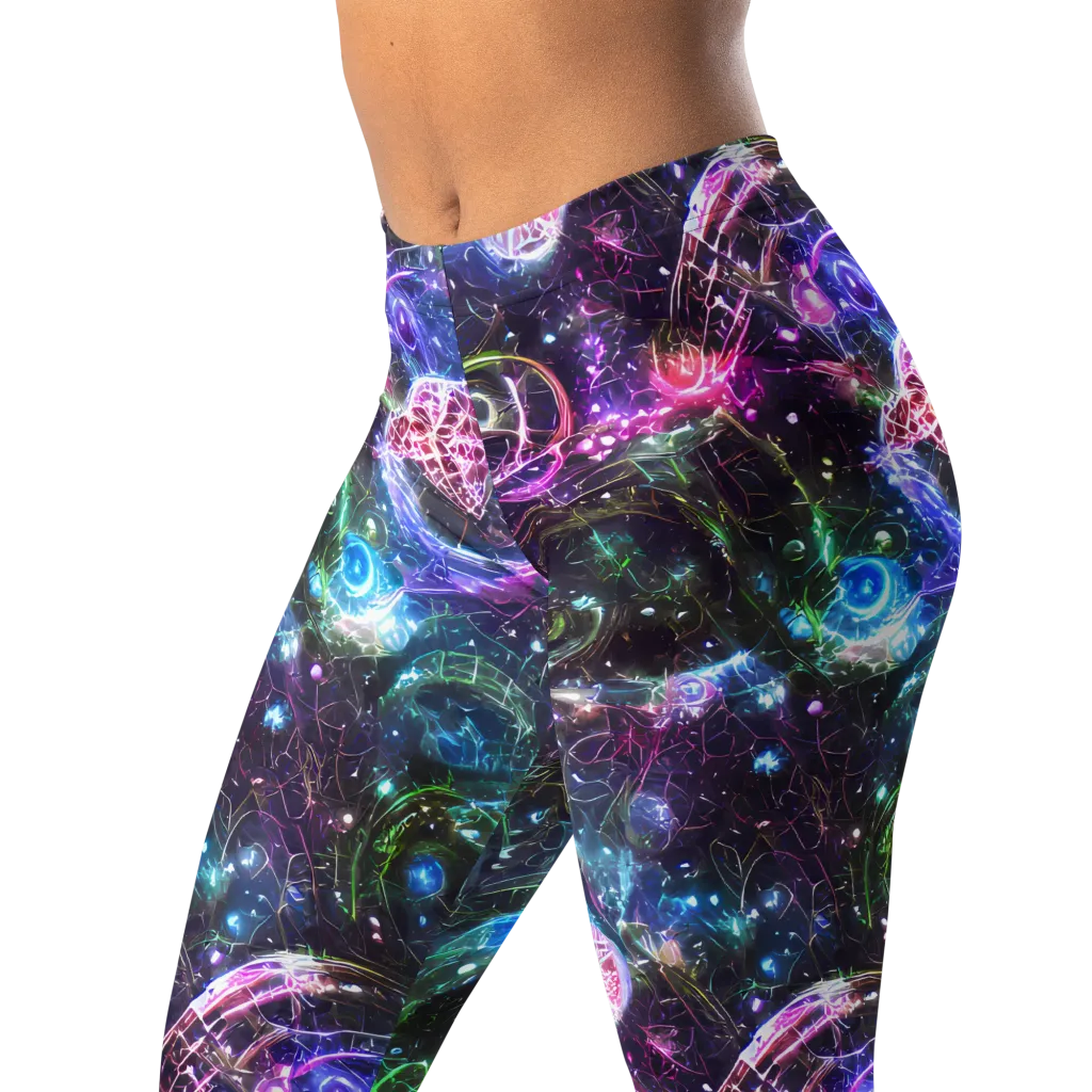 Vortex Spectrum on Leggings — Left Front