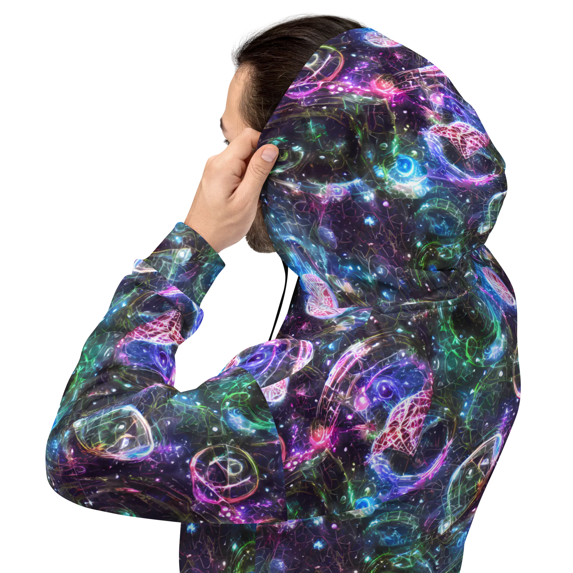 Vortex Spectrum on Hoodie — Back