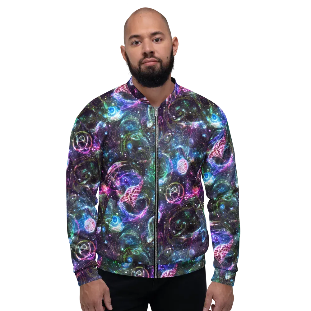 Vortex Spectrum on Bomber Jacket — Front