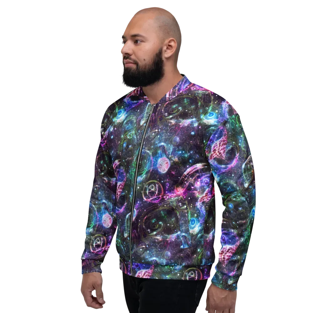 Vortex Spectrum on Bomber Jacket — Left